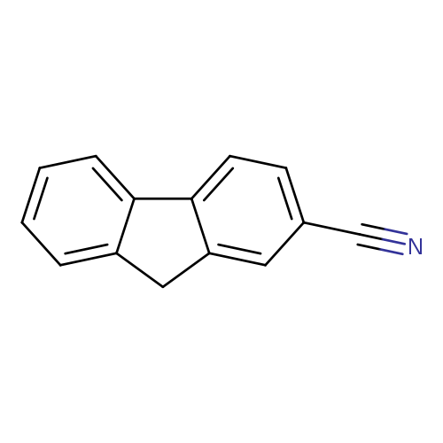 N#Cc1ccc2c(c1)Cc1c2cccc1