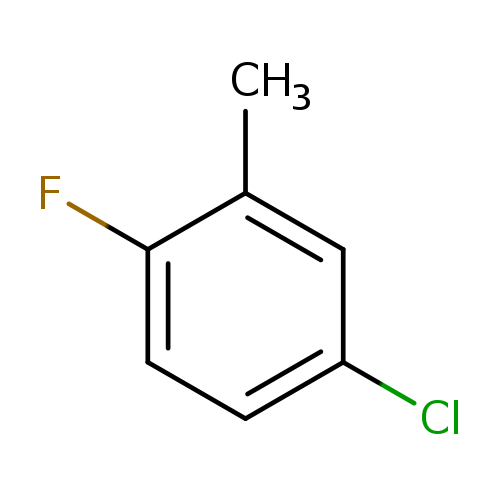 Clc1ccc(c(c1)C)F