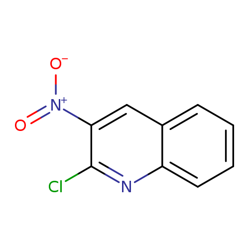 [O-][N+](=O)c1cc2ccccc2nc1Cl