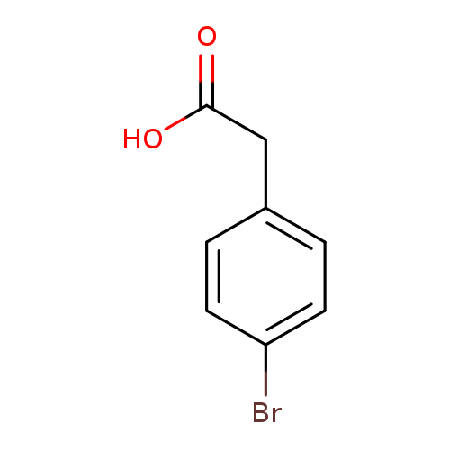 OC(=O)Cc1ccc(cc1)Br