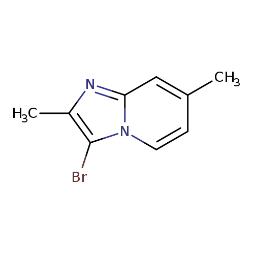 Cc1ccn2c(c1)nc(c2Br)C