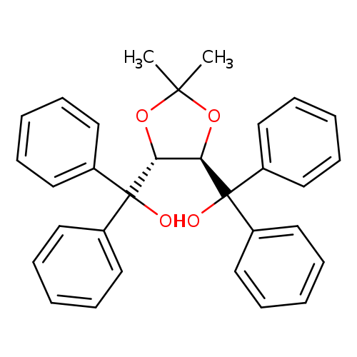 OC(c1ccccc1)(c1ccccc1)[C@@H]1OC(O[C@H]1C(c1ccccc1)(c1ccccc1)O)(C)C