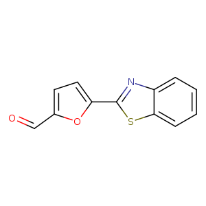 O=Cc1ccc(o1)c1nc2c(s1)cccc2