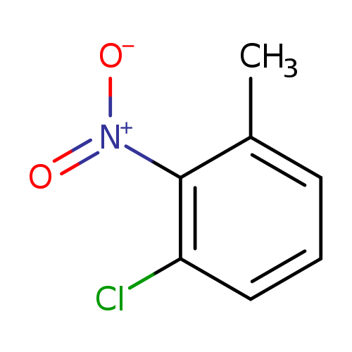 [O-][N+](=O)c1c(C)cccc1Cl