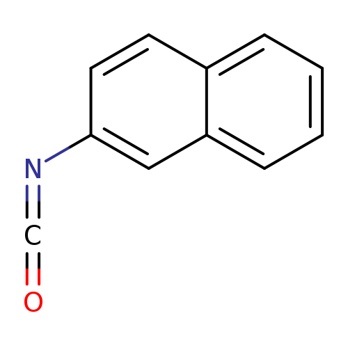 O=C=Nc1ccc2c(c1)cccc2