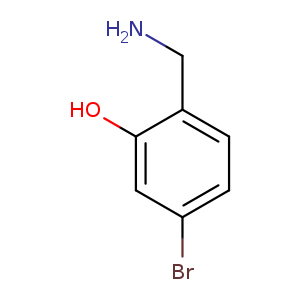 NCc1ccc(cc1O)Br