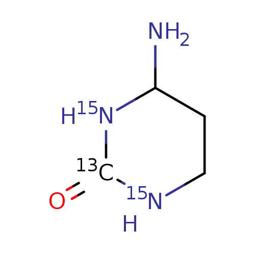 NC1CC[15NH][13C](=O)[15NH]1
