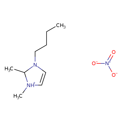 [O-][N+](=O)[O-].CCCCN1C=C[NH+](C1C)C