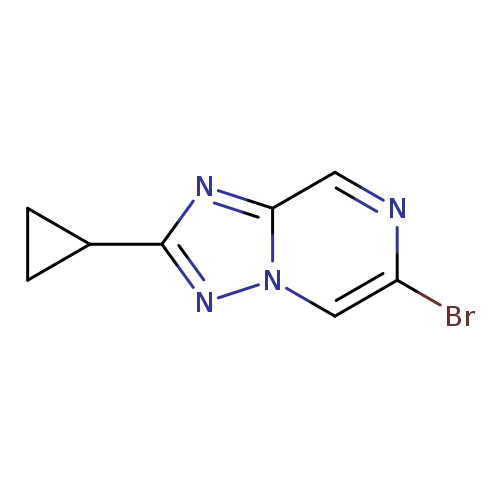 Brc1ncc2n(c1)nc(n2)C1CC1