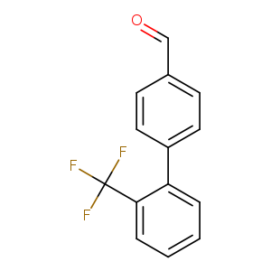 O=Cc1ccc(cc1)c1ccccc1C(F)(F)F