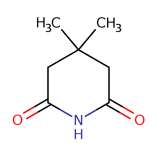 O=C1NC(=O)CC(C1)(C)C