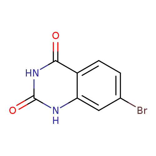 Brc1ccc2c(c1)[nH]c(=O)[nH]c2=O