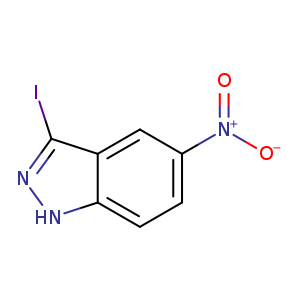 [O-][N+](=O)c1cc2c(I)n[nH]c2cc1