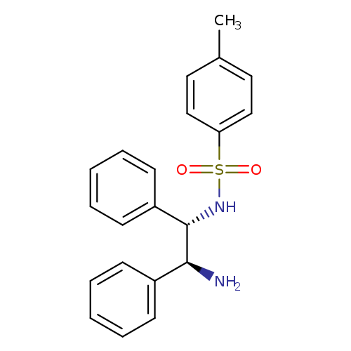 Cc1ccc(cc1)S(=O)(=O)N[C@H]([C@H](c1ccccc1)N)c1ccccc1