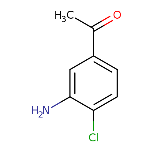 CC(=O)c1ccc(c(c1)N)Cl