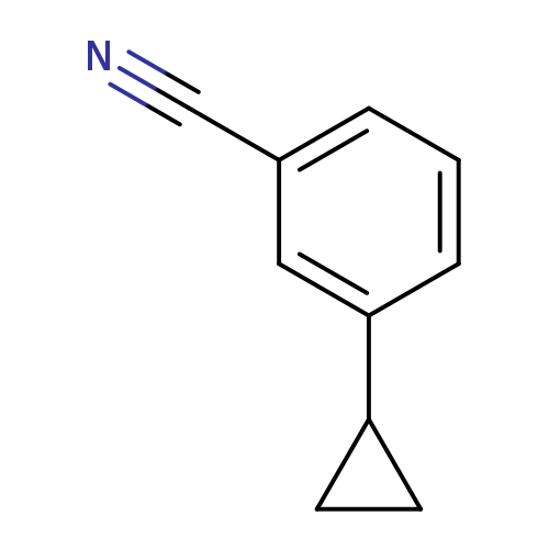 N#Cc1cccc(c1)C1CC1