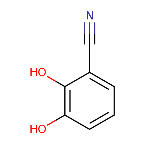 N#Cc1cccc(c1O)O