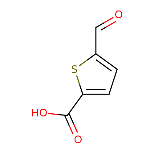 O=Cc1ccc(s1)C(=O)O