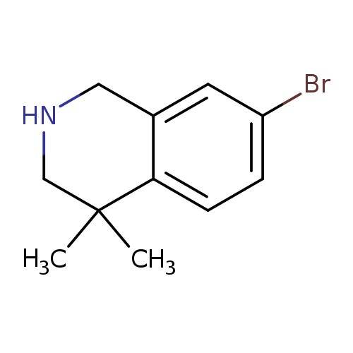Brc1ccc2c(c1)CNCC2(C)C