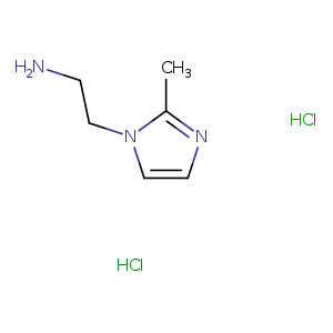 NCCn1ccnc1C.Cl.Cl