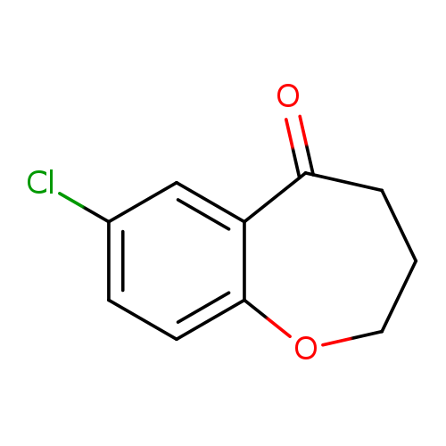 Clc1ccc2c(c1)C(=O)CCCO2