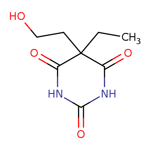 OCCC1(CC)C(=O)NC(=O)NC1=O