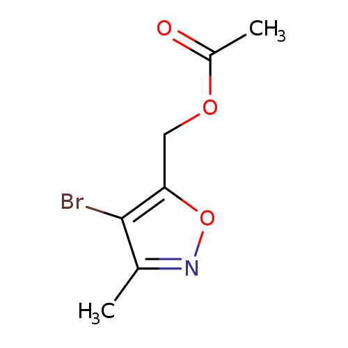 CC(=O)OCc1onc(c1Br)C