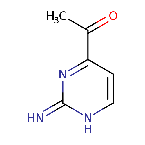 CC(=O)c1cc[nH]c(=N)n1