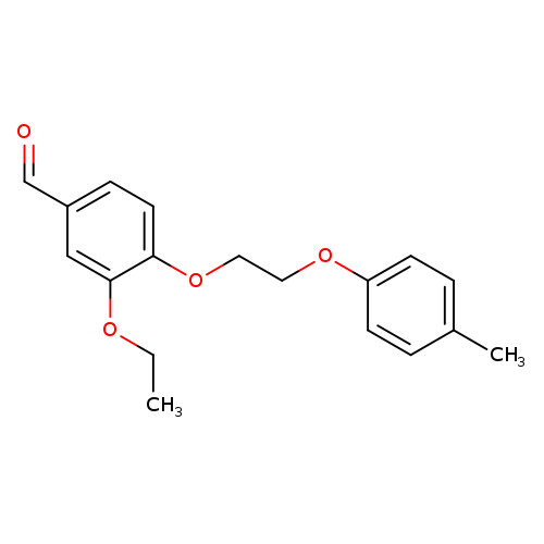 CCOc1cc(C=O)ccc1OCCOc1ccc(cc1)C