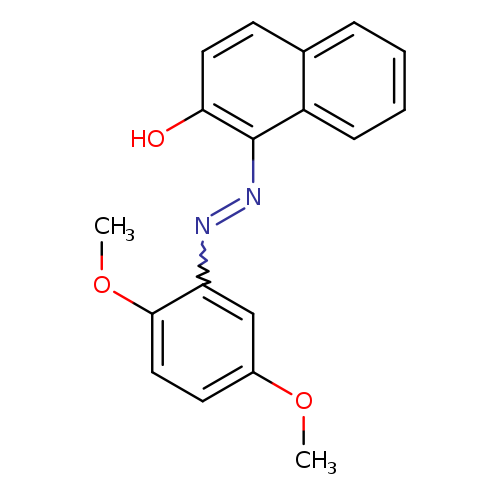 COc1ccc(c(c1)N=Nc1c(O)ccc2c1cccc2)OC