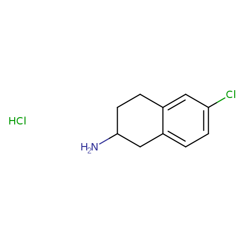 NC1CCc2c(C1)ccc(c2)Cl.Cl