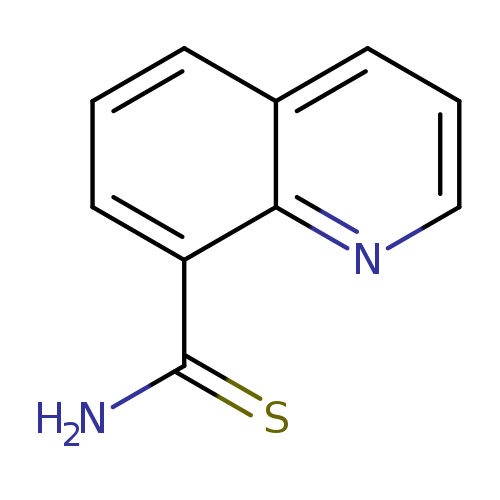NC(=S)c1cccc2c1nccc2