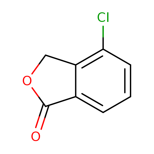 O=C1OCc2c1cccc2Cl