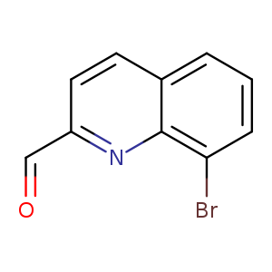 O=Cc1ccc2c(n1)c(Br)ccc2