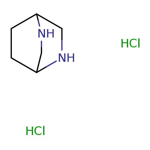 C1CC2CNC1CN2.Cl.Cl