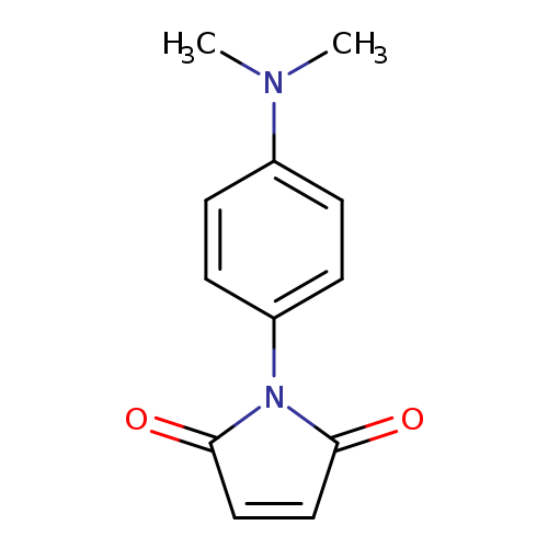 CN(c1ccc(cc1)N1C(=O)C=CC1=O)C