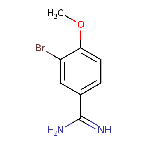 COc1ccc(cc1Br)C(=N)N
