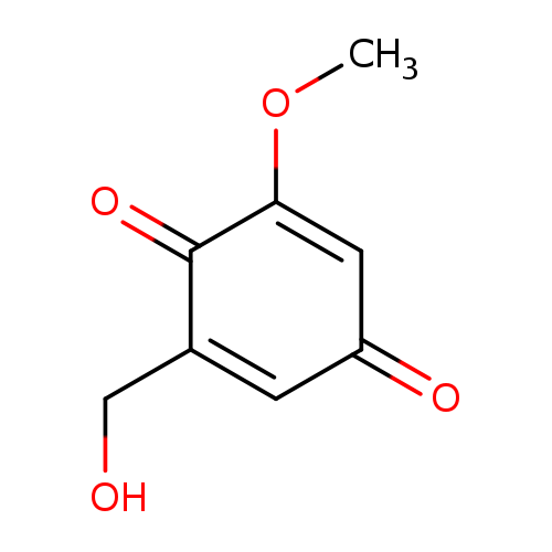 OCC1=CC(=O)C=C(C1=O)OC