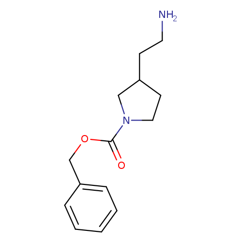 NCCC1CCN(C1)C(=O)OCc1ccccc1