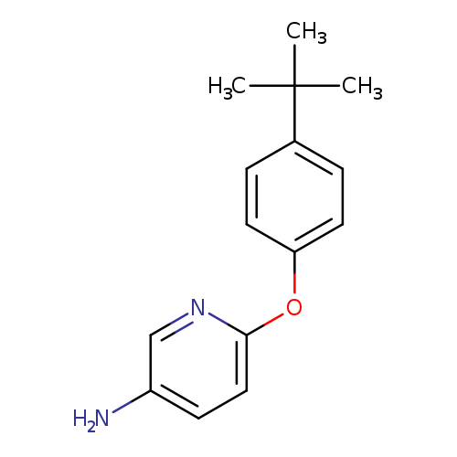 Nc1ccc(nc1)Oc1ccc(cc1)C(C)(C)C
