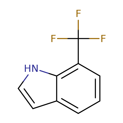 FC(c1cccc2c1[nH]cc2)(F)F