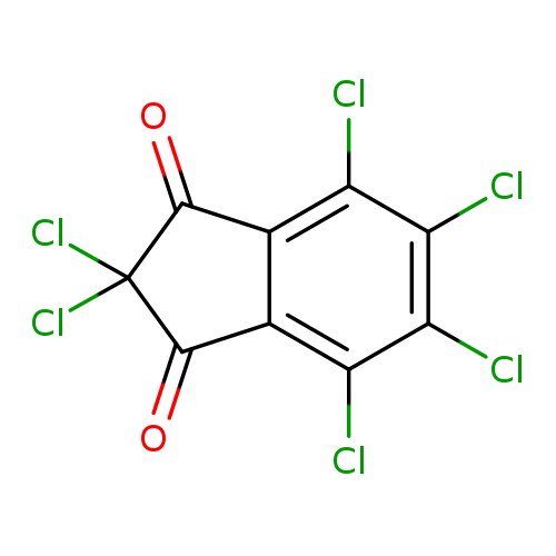 O=C1c2c(C(=O)C1(Cl)Cl)c(Cl)c(c(c2Cl)Cl)Cl