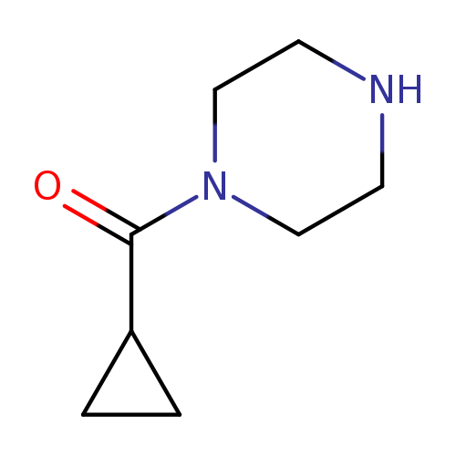 O=C(C1CC1)N1CCNCC1