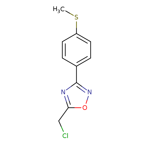 CSc1ccc(cc1)c1noc(n1)CCl