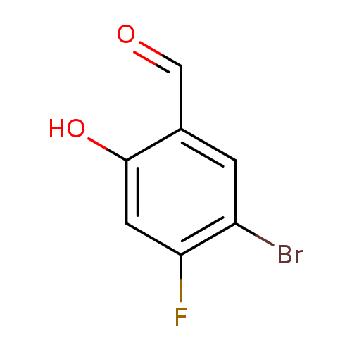 O=Cc1cc(Br)c(cc1O)F