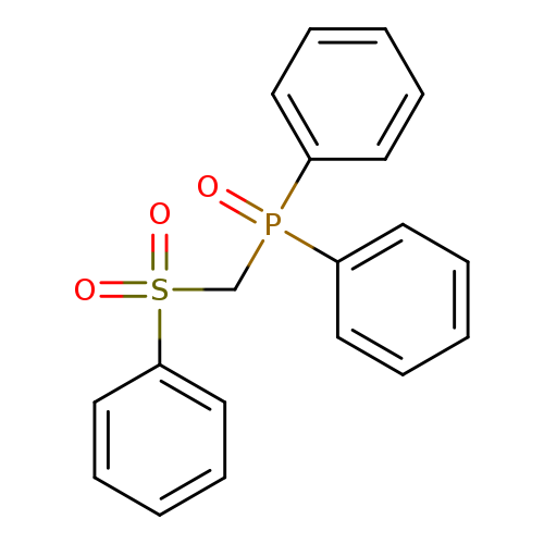 O=P(c1ccccc1)(c1ccccc1)CS(=O)(=O)c1ccccc1