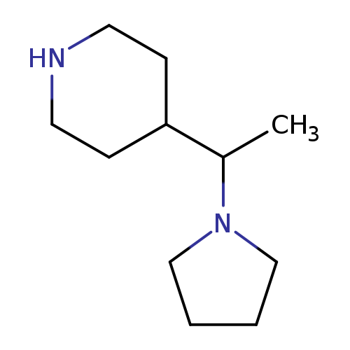 CC(N1CCCC1)C1CCNCC1