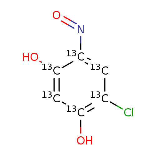O=N[13c]1[13cH][13c](Cl)[13c]([13cH][13c]1O)O