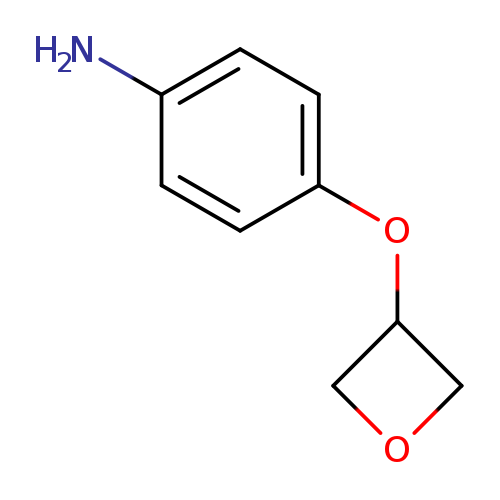 Nc1ccc(cc1)OC1COC1