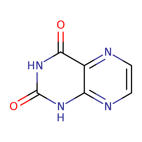 O=c1[nH]c2nccnc2c(=O)[nH]1